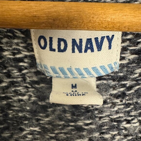 Old Navy Men’s Shawl Collar Cardigan Gray Wool Blend Sweater Size M - Picture 3 of 7